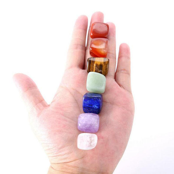 7 Chakra Reiki Healing Crystals Tree of Color 