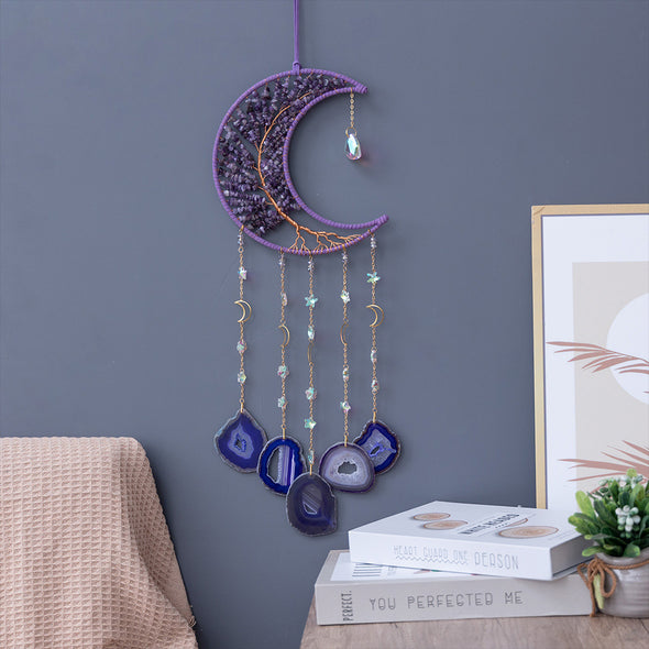 Chakra Crystal Dream Catcher Wall Ornament