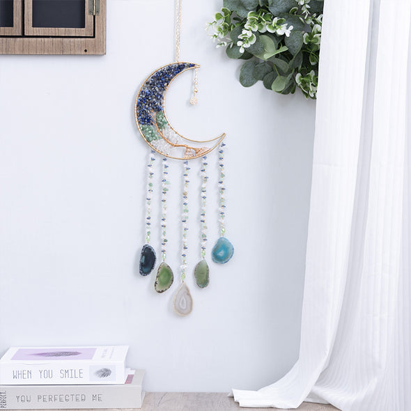 Chakra Crystal Dream Catcher Wall Ornament