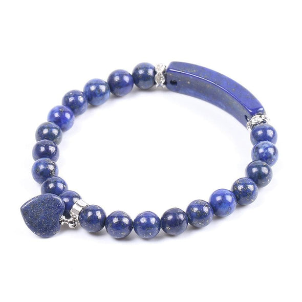 Lapis Lazuli heart Bracelet