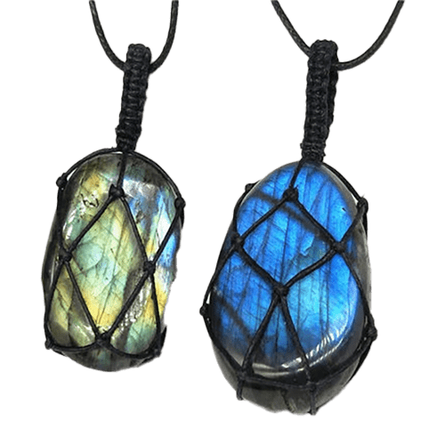 Dragon's Heart Labradorite Necklace