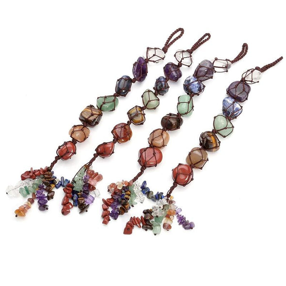7 Chakra Tumbled Gemstones Tree of Color 