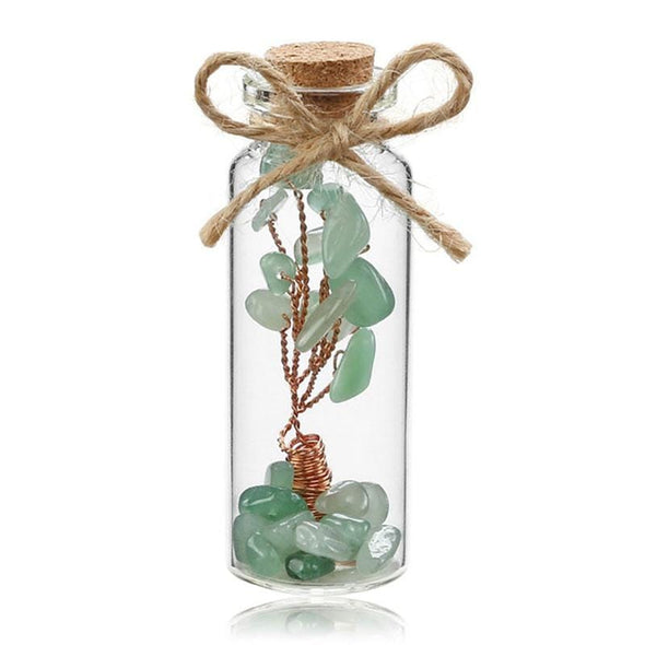 Mini Crystal Tree Wishing Jar