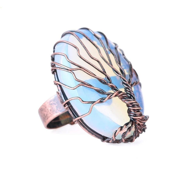 Tree of Life Crystal Ring Tree of Color 